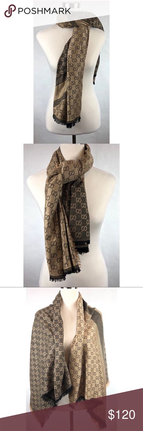 immagine pashmina gucci|gucci scarf ladies.